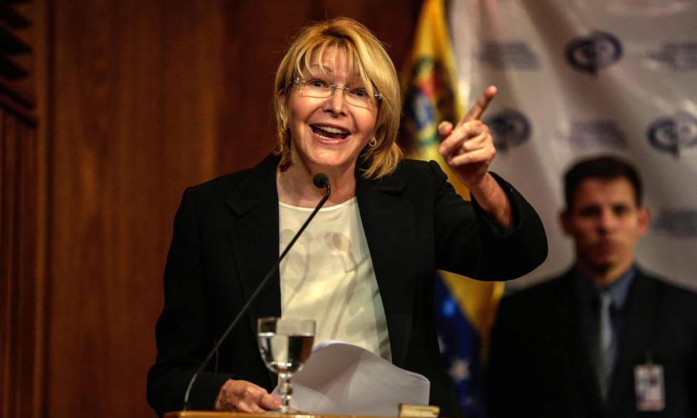La fiscal general de Venezuela, Luisa Ortega, el 31 de julio en Caracas.