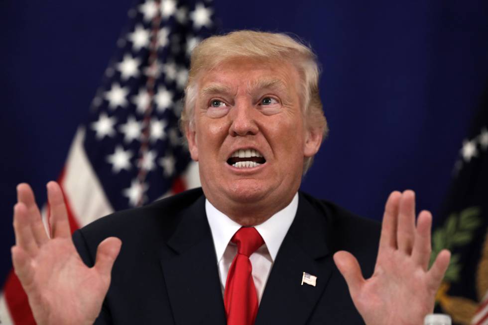 El presidente Donald Trump, este jueves