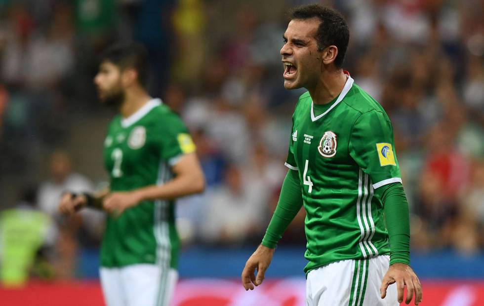 Márquez, durante la pasada Copa Confederaciones.