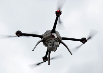 Un dron de vigilancia (imagen de archivo)