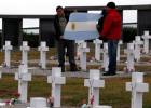 La Cruz Roja termina la exhumación de soldados argentinos sepultados sin nombre en Malvinas