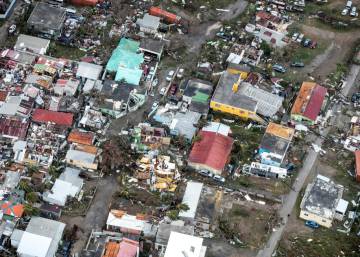 Las imágenes del poderoso huracán Irma