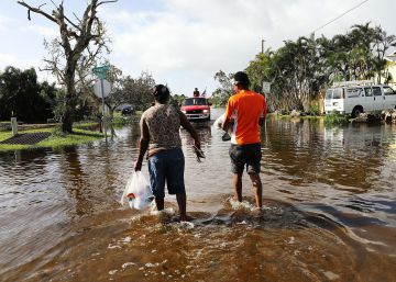El huracán Irma deja siete millones de usuarios sin luz en Florida