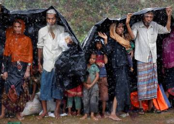 Hambrientos y hacinados: la crisis rohingya desborda a la ayuda humanitaria