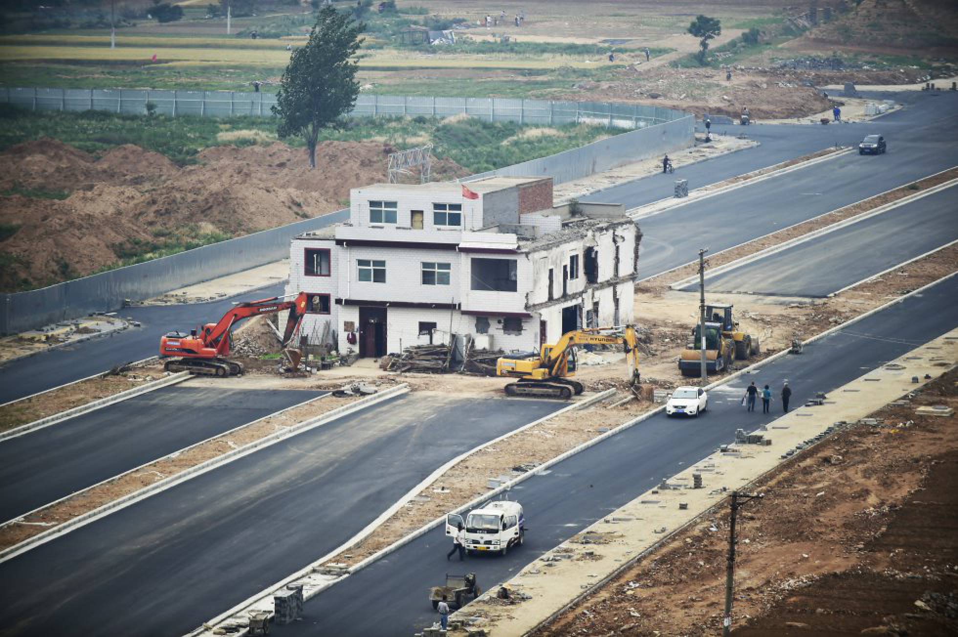 Las ‘casas clavo’ o cómo resistir a un derribo durante 14 años