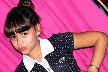 La pequeña Candela Rodríguez.