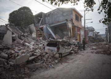 Edificios derruidos en el centro de Jojutla por el terremoto
