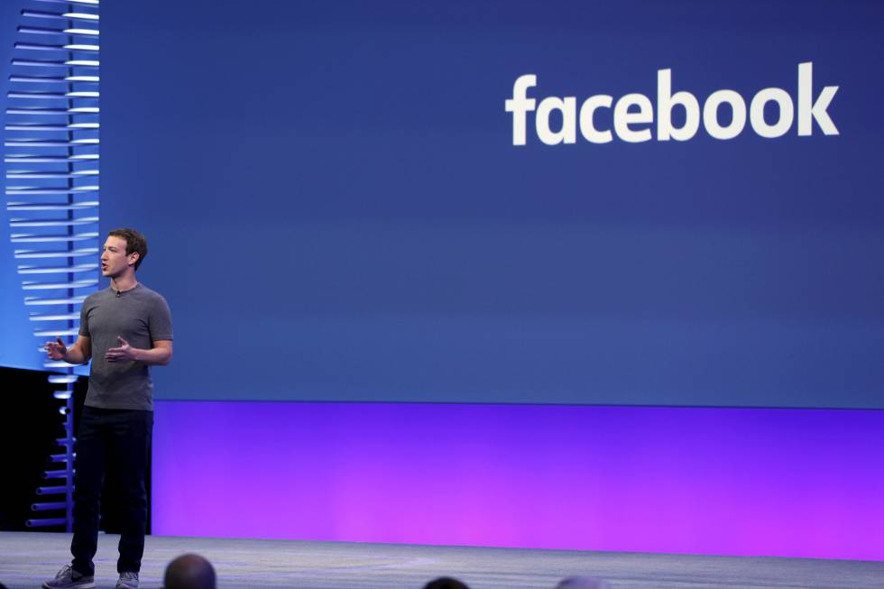 Mark Zuckerberg durante la conferencia F8.
