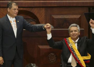 Moreno y Correa se enfrentan por el control de su partido