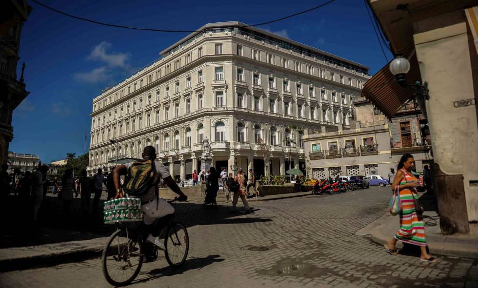 El hotel Kempinski de La Habana, este miércoles, es uno de los vetados por EE UU