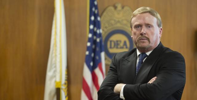 El agente especial James J. Hunt, en su despacho, en Nueva York.