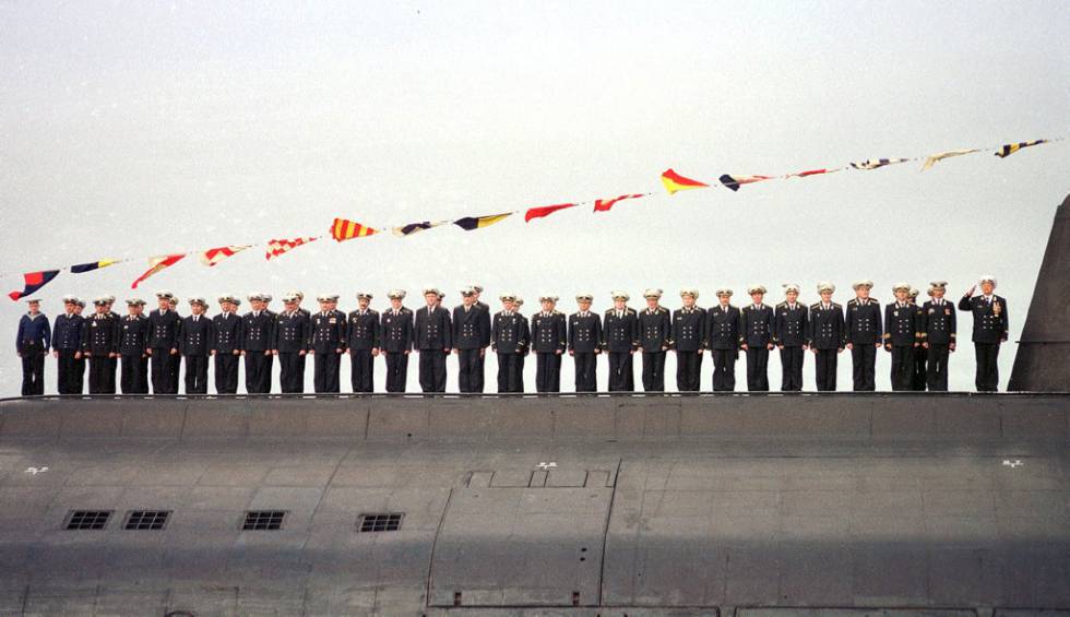 El submarino Kursk en una imagen de archivo.