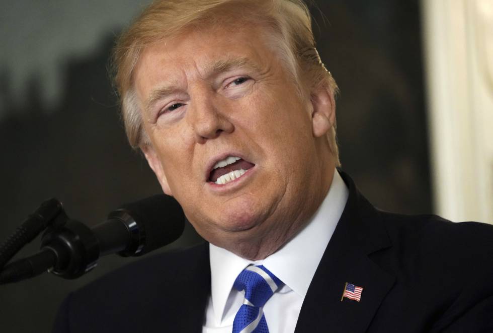 Donald Trump, en un acto público el pasado 15 de noviembre.