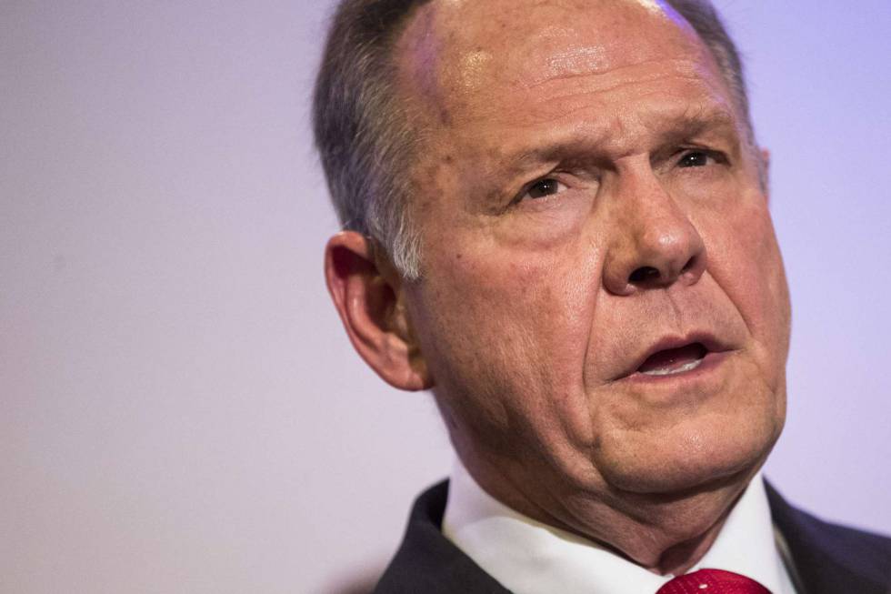 Roy Moore, en una conferencia de prensa el pasado 16 de noviembre.