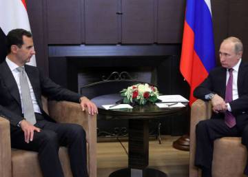 Putin y El Asad tratan de acelerar una salida política en Siria