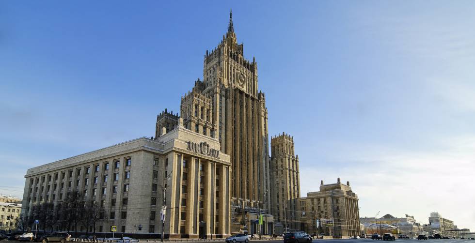Sede de los Ministerios de Exteriores de Rusia.