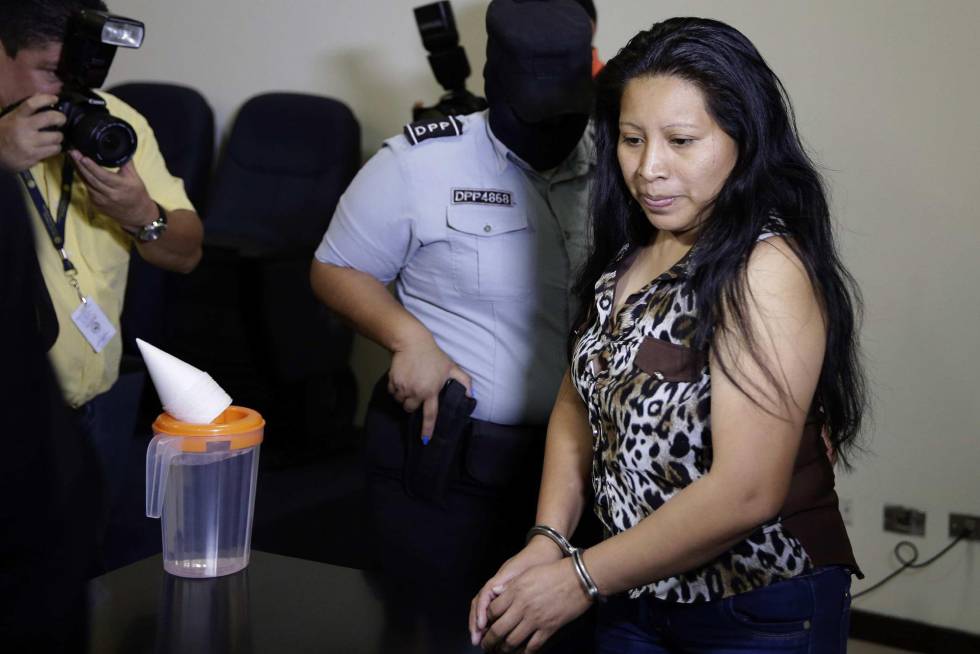 Teodora V&aacute;zquez durante el juicio.