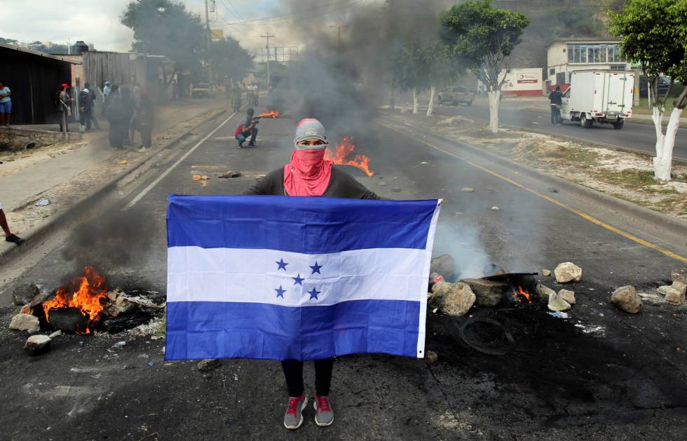 Honduras protesta contra el fraude Internacional EL PAÍS