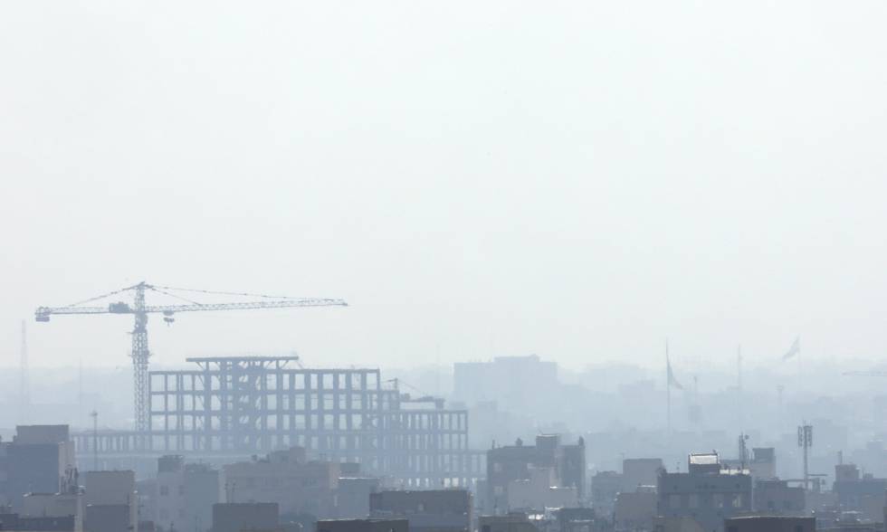 Imagen de Teherán bajo una nube de contaminación el 17 de diciembre.