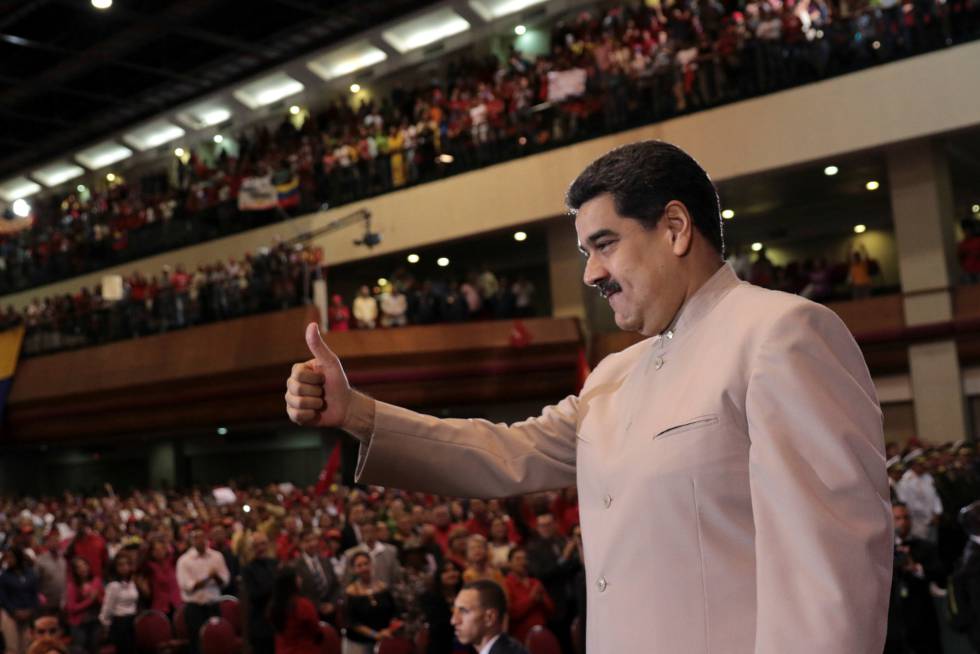 Nicolás Maduro en Maracaibo.