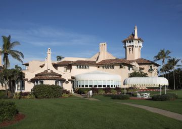 Trump ha pasado un tercio de su primer año en sus mansiones privadas fuera de Washington