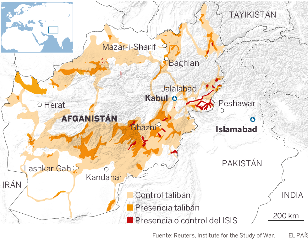 Más de 40 muertos en un atentado contra un centro cultural chií en Kabul