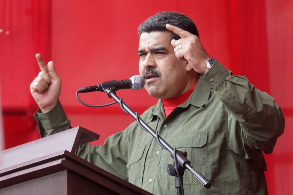 El presidente venezolano, Nicolás Maduro, el jueves en Caracas.