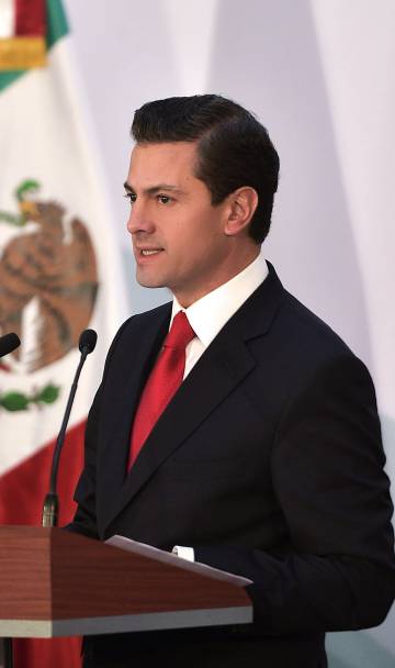 El presidente de México, Enrique Peña Nieto, el 21 de diciembre de 2017.