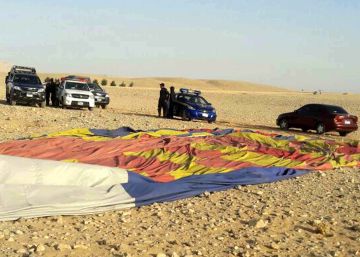 Un muerto y 15 heridos al estrellarse un globo en Egipto