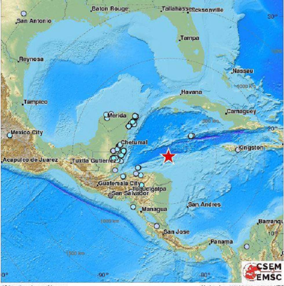 Terremoto en Honduras 2018