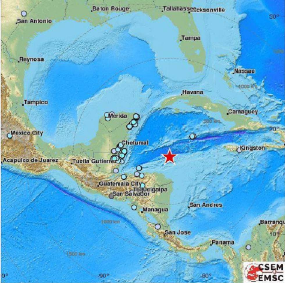 Terremoto en Honduras