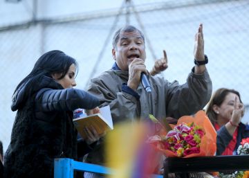 Alta tensión contra Rafael Correa a una semana de la consulta popular de Ecuador