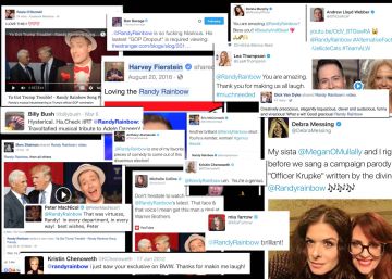 Randy Rainbow, el mayor 'troll' de Trump