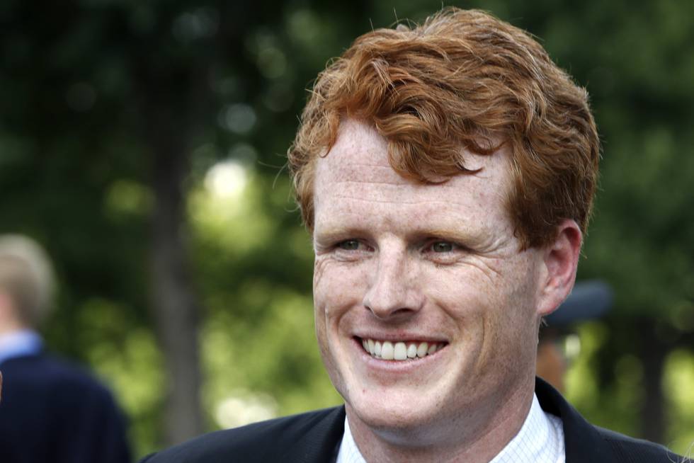 Joe Kennedy, congresista de Massachusetts, nieto de Bob Kennedy.