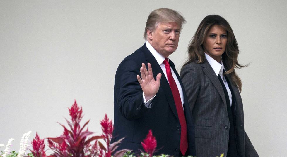 onald y Melania Trump en una foto del pasado otoño.