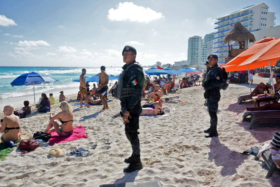 México despliega 5.000 policías federales en Cancún y Los Cabos