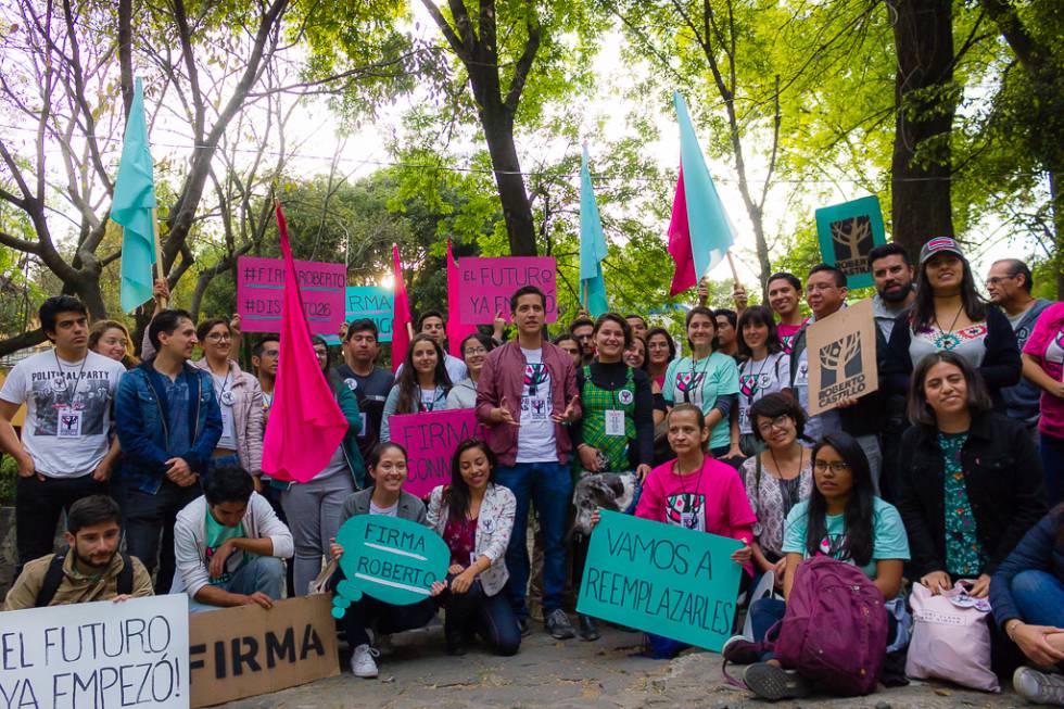 Un grupo de Wikipolítica en Ciudad de México.