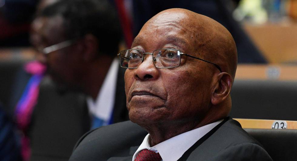 El presidente de Sudáfrica, Jacob Zuma, a finales de enero en Adís Abeba (Etiopía).
