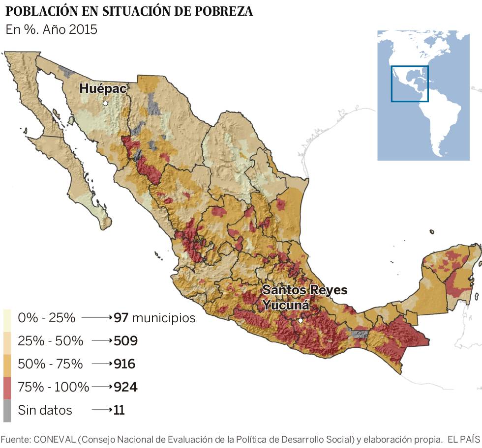 Viaje a los dos extremos de México