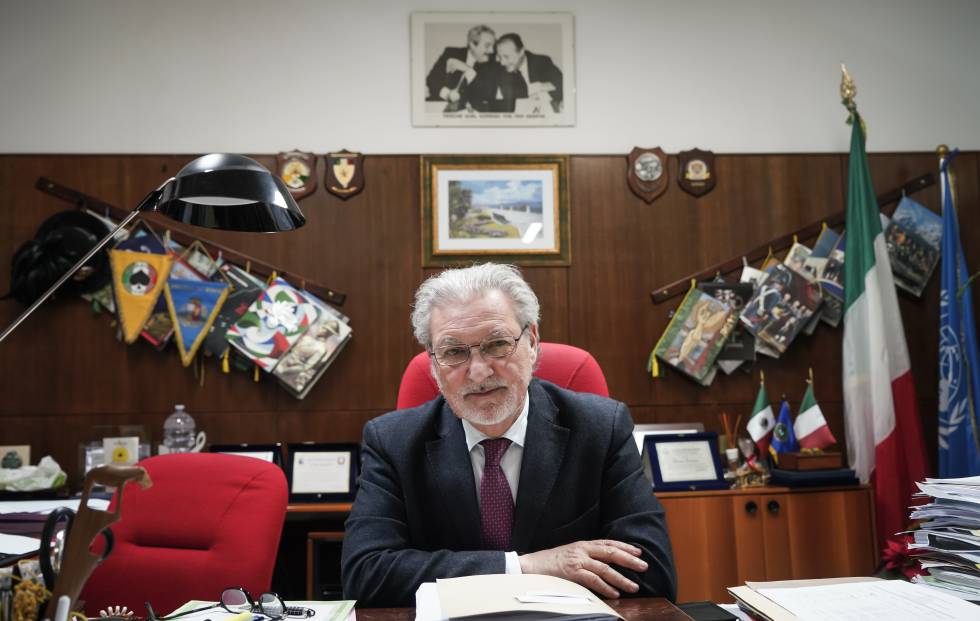 Ottavio Sferlazza, fiscal de Palmi, municipio de la region de Calabria donde se celebran muchos de los juicios a la 'Ndrangheta.