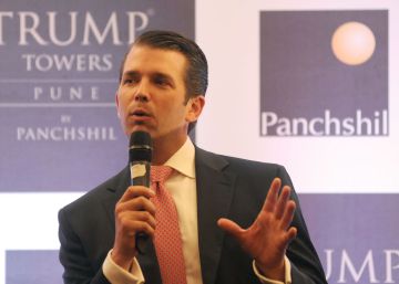 El hijo de Trump en India: “Admiro a los pobres porque sonríen”