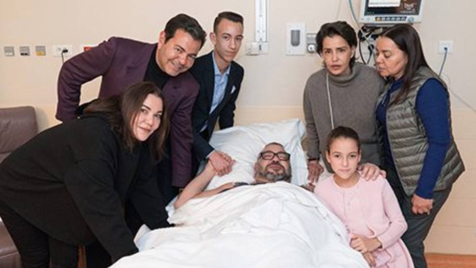 Mohamed VI, operado en París tras sufrir una arritmia cardíaca