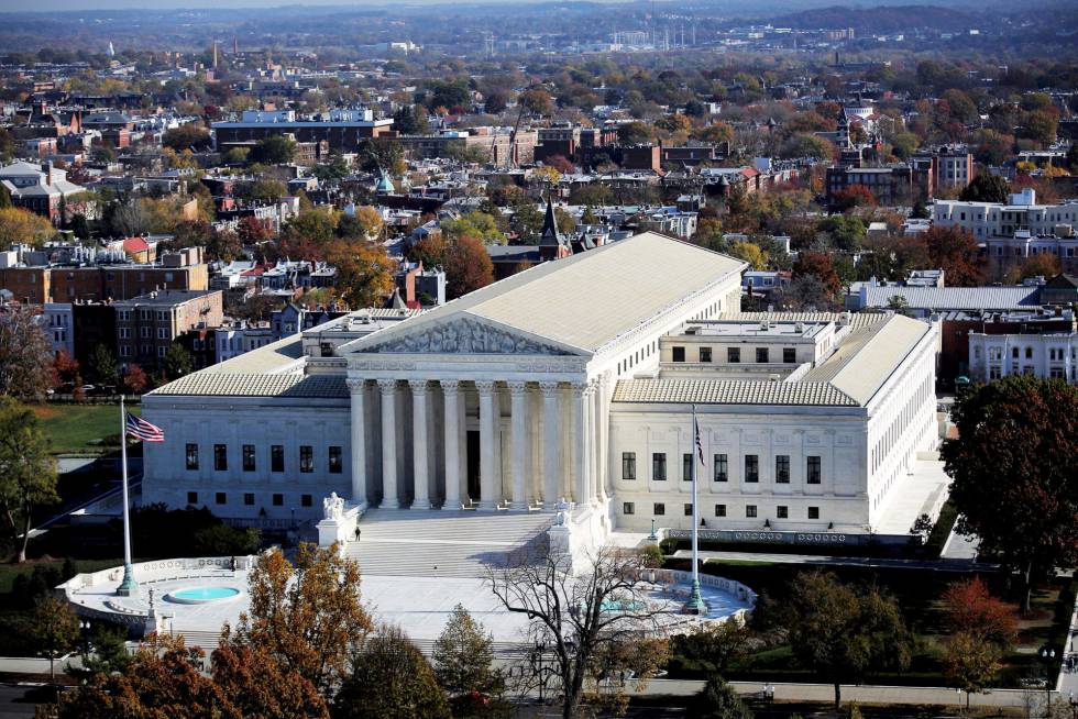 La sede del Tribunal Supremo, en Washington