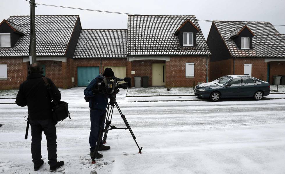 La casa del violador en serie, Dino Scala, al norte de Francia el pasado 28 de febrero de 2018.