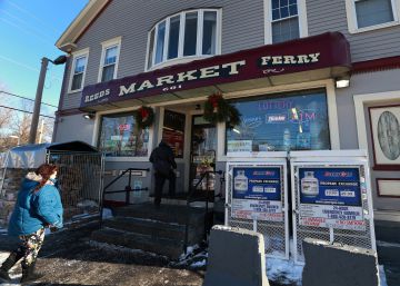 El comercio de Merrimack, en New Hampshire, donde se vendió el boleto de lotería