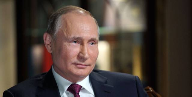 El presidente ruso, Vladímir Putin, a principios de marzo durante una entrevista en Kaliningrado.