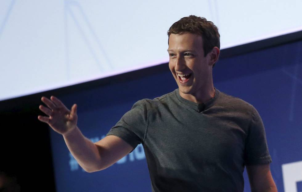 Mark Zuckerberg, fundador de Facebook, durante su Ãºltima visita a Barcelona.