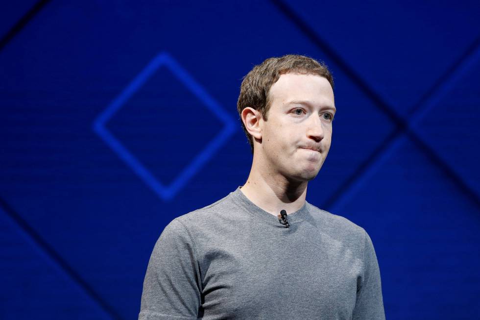 Zuckerberg, en una conferencia en abril de 2017