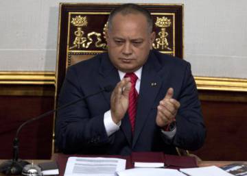 Estados Unidos investiga a Diosdado Cabello por narcotráfico