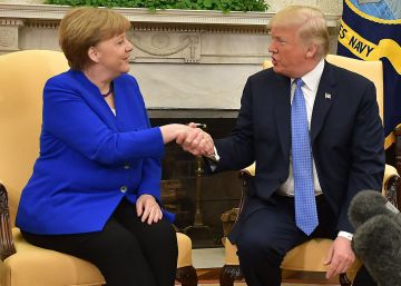 La presión de Merkel por Irán y los aranceles se estrella ante la indiferencia de Trump